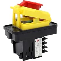 Interrupteur Machine à Tension Zéro DZ4 230V - Équivalent KEDU KJD20-2 | IP55 Étanche | Pour Machines-Outils