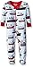 Hatley Baby-Boys Infant Footed Coverall -Ocean Liner Footies, Multicoloured (White), 6-12 Months