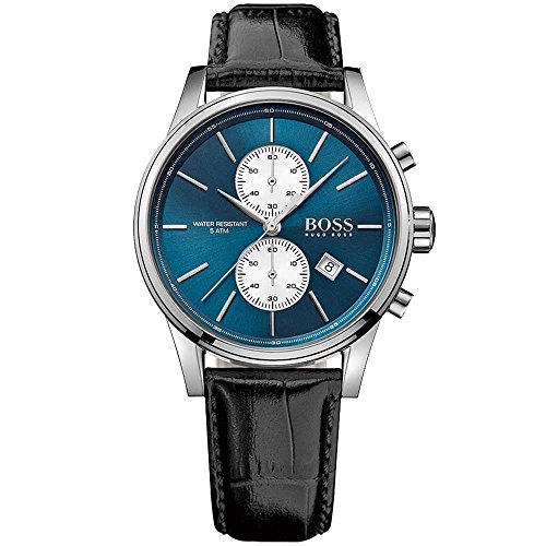 Hugo Boss Herren-Armbanduhr Analog Quarz Leder 1513283