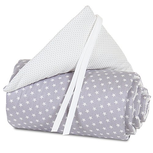 Babybay 160853 Nestchen maxi/boxspring organic cotton, grau