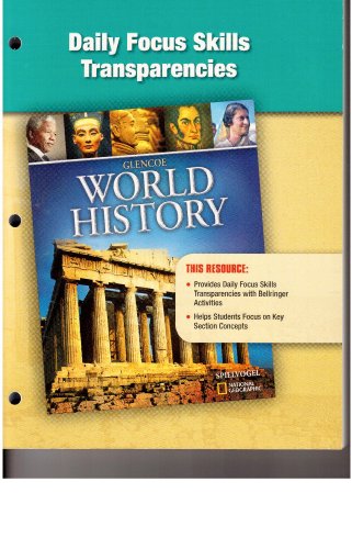 Preisvergleich Produktbild Daily Focus Skills Transparencies (Glencoe World History)