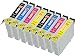 Produktbild 8er Pisco Inks T0615 Druckerpatronen für Epson Stylus D3850 Stylus D4200 Stylus D68 PE Stylus D88 Stylus D88 Plus Stylus DX3800 Stylus DX3850 Stylus DX4200 Stylus DX4250 Stylus DX4800 Stylus DX4850