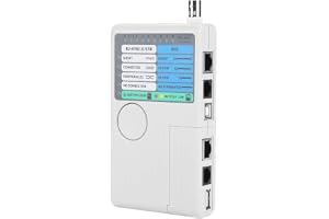 RJ11 RJ45 USB BNC 4-i-1 bärbar LAN-nätverkskabel Tester fjärrkontroll för UTP STP-kabelspårare