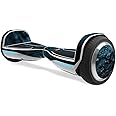 MIGHTY SKINS Compatible with Razor Hovertrax 1.5 Hover Board - Blue Storm | Protective, Durable, and Unique Vinyl Decal wrap Cover | Easy to Apply, Remove, and Change Styles | Made in The USA