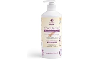 AproDerm® Colloidal Oat Cream 500ml Pump – Paraffin Free, Vegan, 2-in-1 Moisturiser and Soap Substitute for Dry Skin, Eczema, Dermatitis and Psoriasis