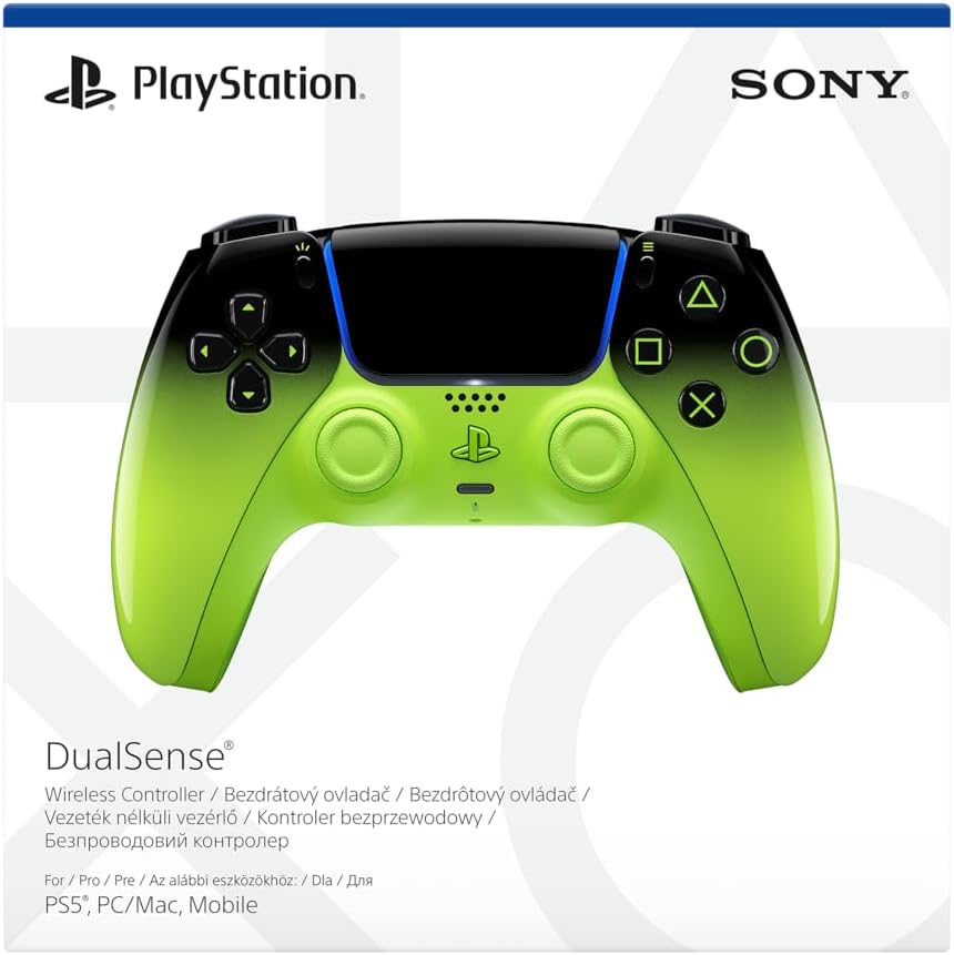 Sony PlayStation 5 DualSense Wireless Controller Oyun Kolu - Remix Green (Bilkom - Resmi Distribütör Garantili)