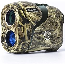 AOFAR HX-800H Télémètre de Chasse 800 Verges, télémètre Coma pour la Prise de Vue et Le tir à l'arc Sauvage avec Angle et Distance Horizontale, Mode portée et Arc, Paquet-Cadeau
