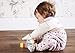 ScratchSleeves | Stay-on Scratch Mitts for Itchy Babies | Cream/Oatmeal