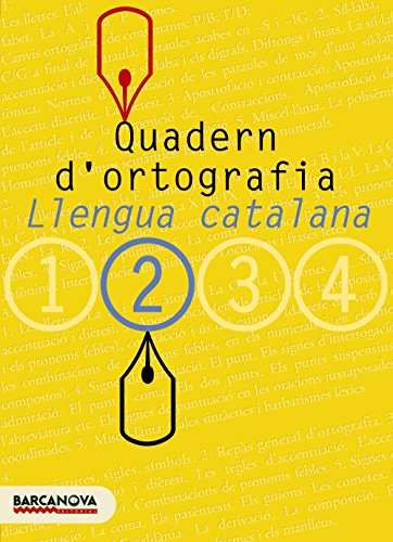 Quadern d'ortografia 2 (Materials EducatiusEsoLlengua Catalana)