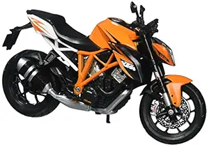 Maisto KTM 1290 1:12 Scale Duke R Bike (Black and Orange)