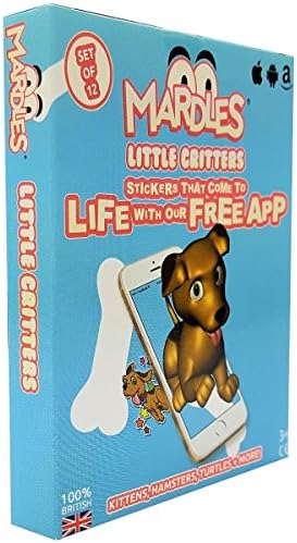 Mardles Little Critters Stickers that come to life with FREE app