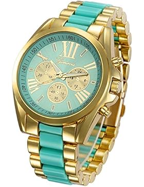 XLORDX EDLE MINT LUXUS ARMBANDUHR SILBER MIT STRASSSTEINEN STRASS KRISTALL UNISEX WATCH TOLLE QUALITÄT UND EINFACH...