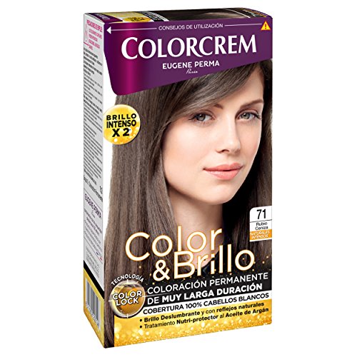 Colorcrem Color & Brillo Tinte Capilar Naturales Intensos Color Rubio Ceniza
