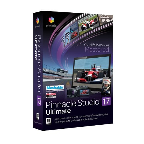 Preisvergleich Produktbild Vollversion Pinnacle Studio Ultimate / Version 17 / Windows / Englisch / CD Mini box