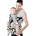 Bebamour Hip Seat Front Baby Carrier Sling Wrapper Breathable Toddler Carrier (Black)