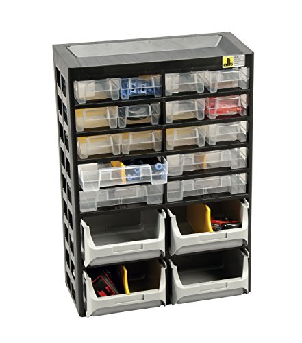 Allit Kleinteiledepot, 1 Stück, schwarz, gelb, 458160 - 2