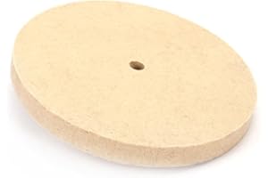 QINGGW 1pc 8 Pouces 200mm de Polissage de Laine de Polissage de Roue de Polissage de Roue de Roue d'angle de Roue de Roue Feutre Disque de Polissage en Acier Inoxydable en Aluminium de cuivre