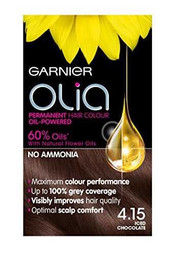 Garnier Olia 4.15 Iced Chocolate Brown Permanent Hair Dye