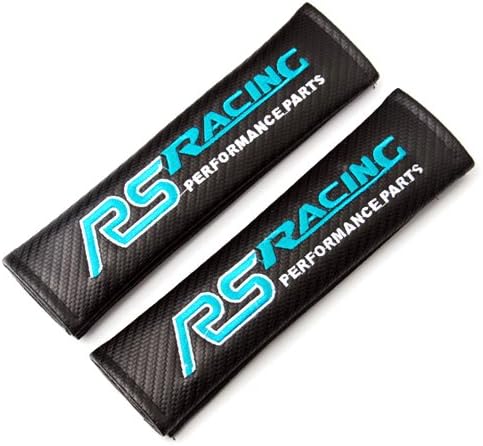 Stanniz(TM) RS Racing FORD Embroidered Seat Belt Shoulder Cushion Cover Pad