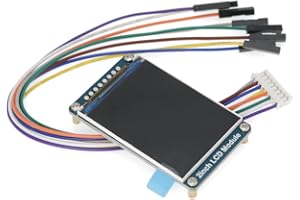 Waveshare 2inch LCD Display Module IPS Screen 240×320 Resolution Onboard driver ST7789 SPI Interface RGB, 262K Color with Examples for Raspberry Pi/Jetson Nano/Arduino/STM32