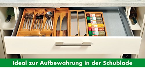 Kesper-5808513-Variabler-Besteckkasten-FSC-Bambus-Besteckkasten-Bambus-Braun-35-x-43-x-65-cm