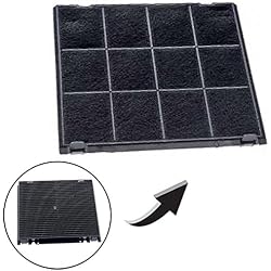 SPARES2GO Filtre à charbon actif pour hotte aspirante Hotpoint-Ariston (240 x 270 mm)