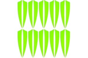 DONGKER Archery Fletchings,20pcs 4" Arrows Turkey Feather Fletching Vanes for DIY Archery Hunting,Target,Shooting