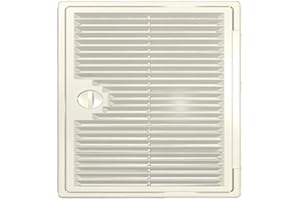 EVECS Trappe de révision avec grille d'aération, porte de révision, porte d’inspection, porte d’accès, grille de ventilation, grille d’évacuation d’air, circulation d’air, aération
