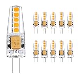 led g4 12v 2w PAQUETE DE 10 LED G4 BOMBILLAS: Cada uno de 220 Lumenes,color Blanco cálido.