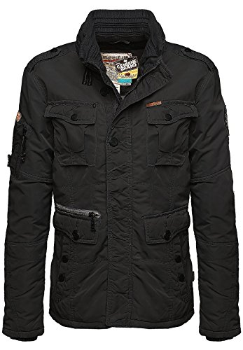khujo Herren Jacke RICK 2668JK153_200 200 BLACK, M