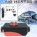 Produktbild Ksruee 5KW 12V Diesel Luftheizung 10L Tank Fernbedienung Fahrzeugheizung Diesel Lufterhitzer LCD Monitor Thermostat Air Standheizung Auto Heizung mit Fernbedienung
