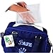 iSafe Changing Bag Luxury Quality - Plum (Purple/Purple)