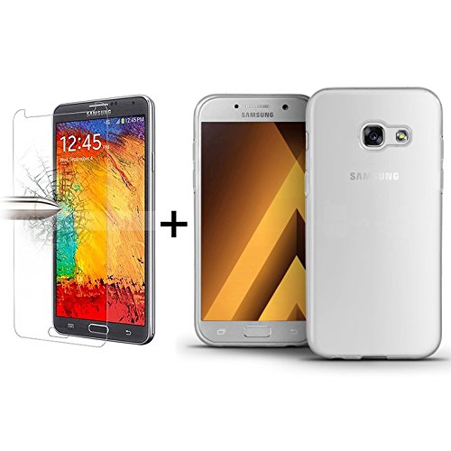 TBOC Pack Funda de Gel TPU Transparente Protector Pantalla Vidrio Templado para Samsung Galaxy A5 2017 A520F 5 2 Pulgadas Funda de Silicona Ultrafina y Flexible Protector de pantalla Resistente a Golpes Ca das y Ara azos reviews TBOC Pack Funda de Gel TPU Transparente Protector Pantalla Vidrio Templado para Samsung Galaxy A5 2017 A520F 5 2 Pulgadas Funda de Silicona Ultrafina y Flexible Protector de pantalla Resistente a Golpes Ca das y Ara azos