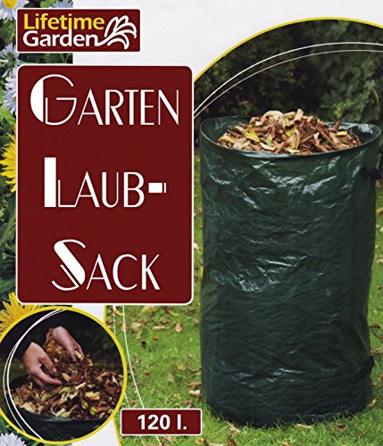 COCO GARDEN 3x Laubsack / Blätterkorb / Gartentasche / Gartenaufstelltasche / Blättersack / Laubbehälter / Garten / Laub / Blätter - 3