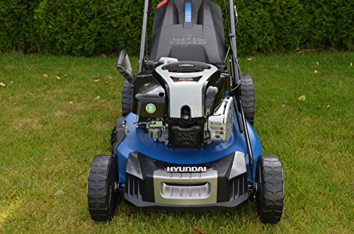 HYUNDAI Benzin-Rasenmäher LM5301G B&S (Selbstantrieb, Schnittbreite 53 cm, 2.5kW Briggs & Stratton Motor, 65L Fangkorb, Mulchfunktion, Benzin-Mäher) - 5