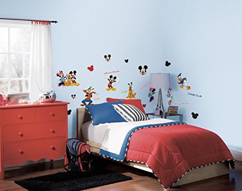 MICKY MAUS – Mickey Mouse & Freunde – 30 grosse Wandsticker – Wandaufkleber – Tattoos – aus USA - 3