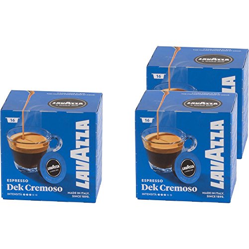 Preisvergleich Produktbild Lavazza A Modo Mio Espresso Dek Cremoso (3er Pack)