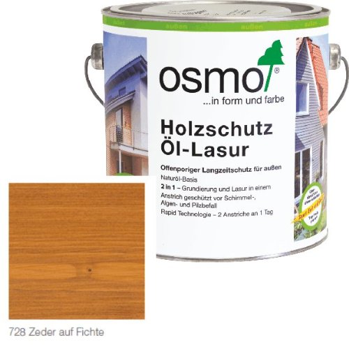 Osmo-Color Holzschutz-ÖL-Lasur 2,500 L