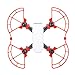 Produktbild 2 in 1 Propeller Schutz Stoßstange Schutz Fahrwerk Stabilisatoren Beine Extender für DJI Funken Drone Zubehör Rot