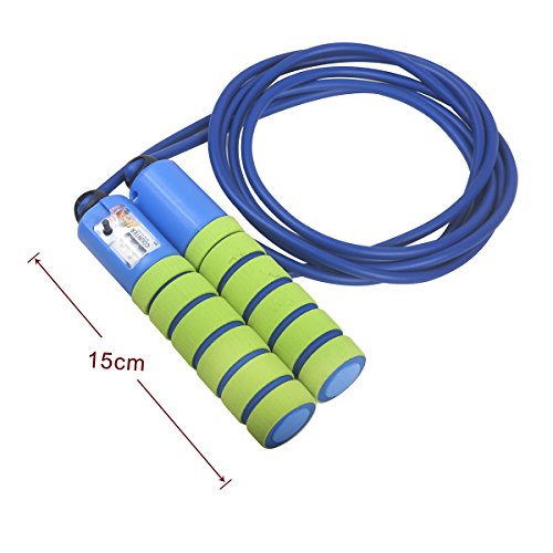 Springseil Speed Rope von Browill Mit Zähler Und Komfortablen & Anti-Rutsch Griffen, Licht, Springseile Für Workout, Crossfit, Boxen, Training Und Fitness - 2