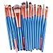 Tonsee 15PCS/Set Brosse Pro Makeup Brush Tools Make-up Toiletry Kit Wool Makeup Brush (#1)