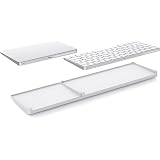 Bestand Keyboard Stand for Magic Trackpad 2(MJ2R2LL/A) and Apple latest Magic Keyboard(MLA22LL/A),Apple Keyboard and Trackpad