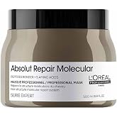 L'Or&eacute;al Professionnel, Mascarilla Profesional concentrada, Repara Da&ntilde;os y Fortalece el Cabello a Nivel Molecular, para Pelo D