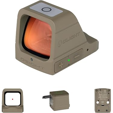 Viseur Réflexe OLIGHT Osight - Rechargeable USB-C - 3 Modes - Pour Armes De Chasse Et Tir - Précision 3 MOA