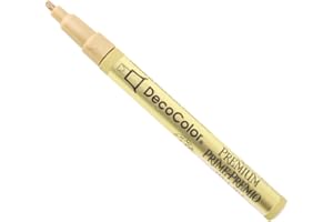 MARVY UCHIDA Uchida DecoColor Premium 2mm Paint Marker-Gold