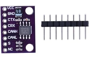 DollaTek CJMCU-1051 TJA1051 3V ~ 5V höghastighet CAN sändtagare modul med låg strömförbrukning 1 Mbit s med dupont-kabel för Arduino