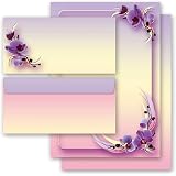 Papier à Lettres LETTRE FLORALE 100 Feuilles A5 - Motif Fleurs & Pétales Paper-Media