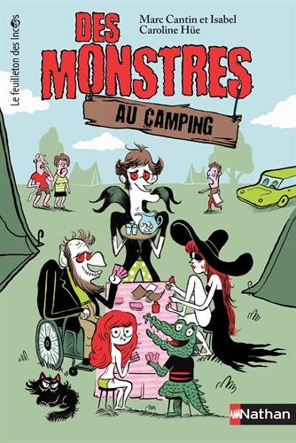 couverture de : Des monstres au camping