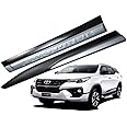 Kunj Autotech Car Side Cladding Beading Moulding Door Protector Guard for Mahindra Moulding Door Protector Guard fortuner with 3M Adhesive Tape Set of 4 Pieces