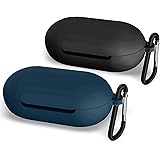 BAOWEI [2-Pack] Hülle Kompatibel mit Samsung Galaxy Buds Plus (2020)/ Samsung Galaxy Buds (2019), Silikon Stoßfeste Schutzhül